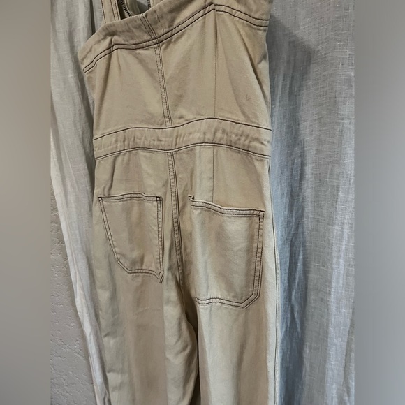 Reformation Ren Twill denim Jumpsuit, size: 2; hemmed for 5’2” - Picture 8 of 9
